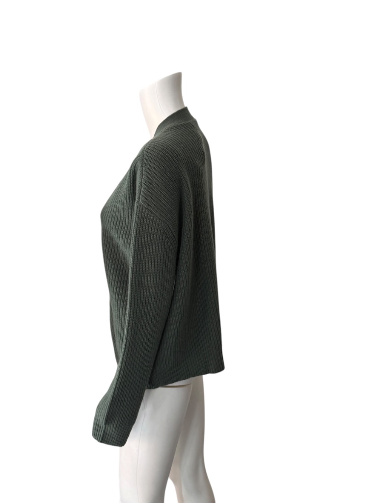Nwt $445 Jenni Kayne Cropped Cashmere Cocoon Cardigan In Pine Size Xxs — image 4 of 8
